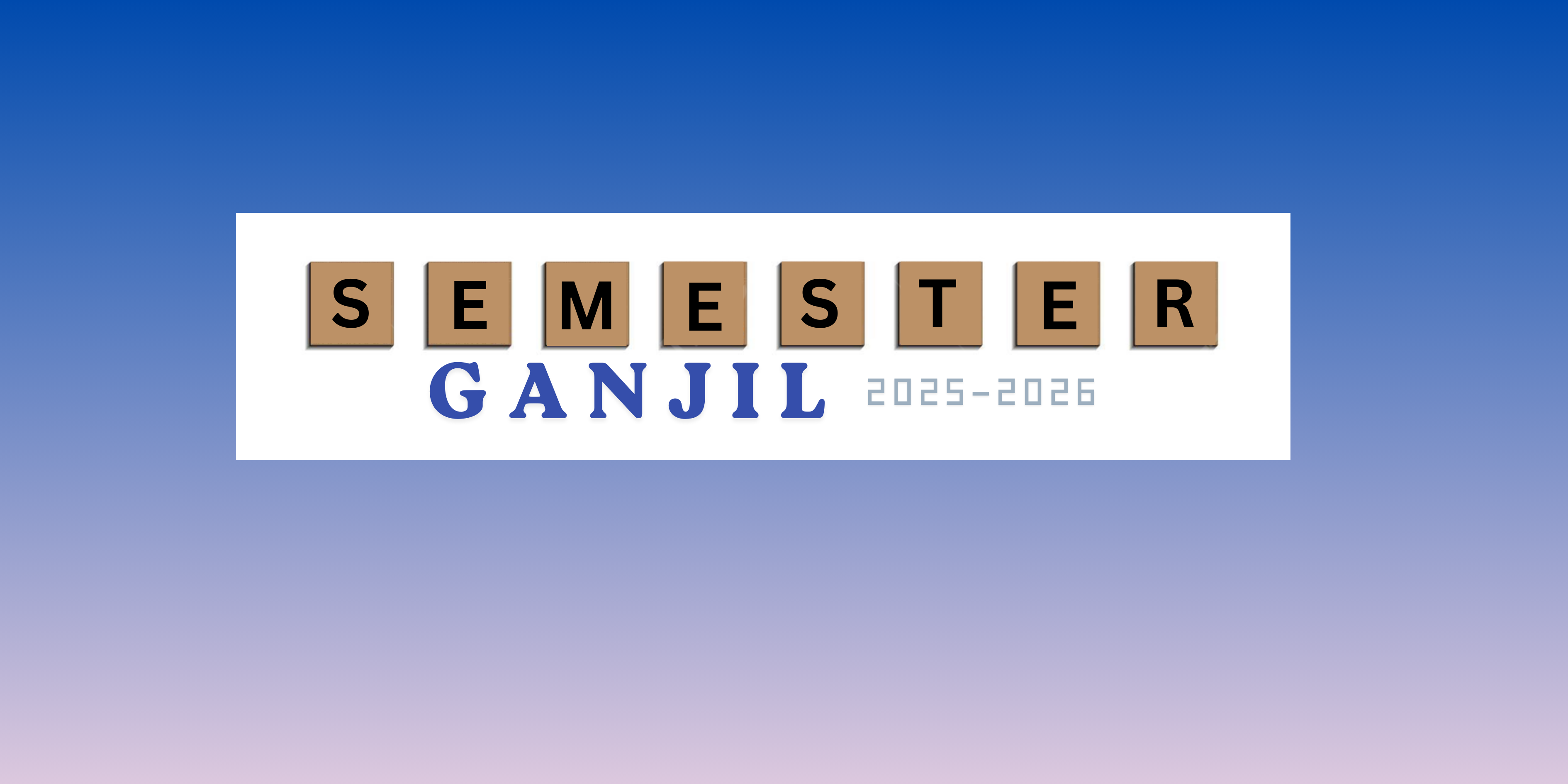 Matkul ganjil 2025-2026